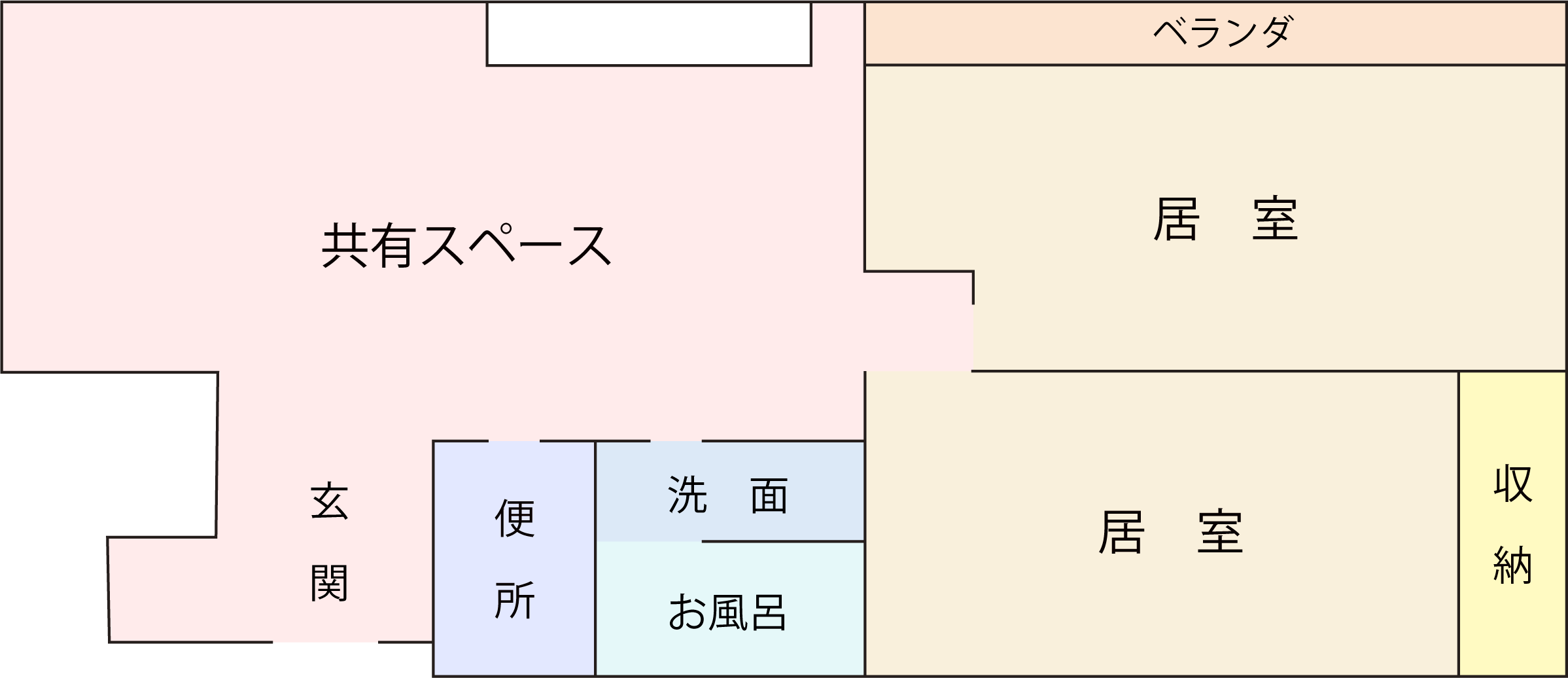 501号室フロアマップ